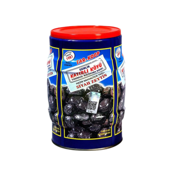 Katırlı Köyü Kooperatif Zeytini 1 Kg Teneke