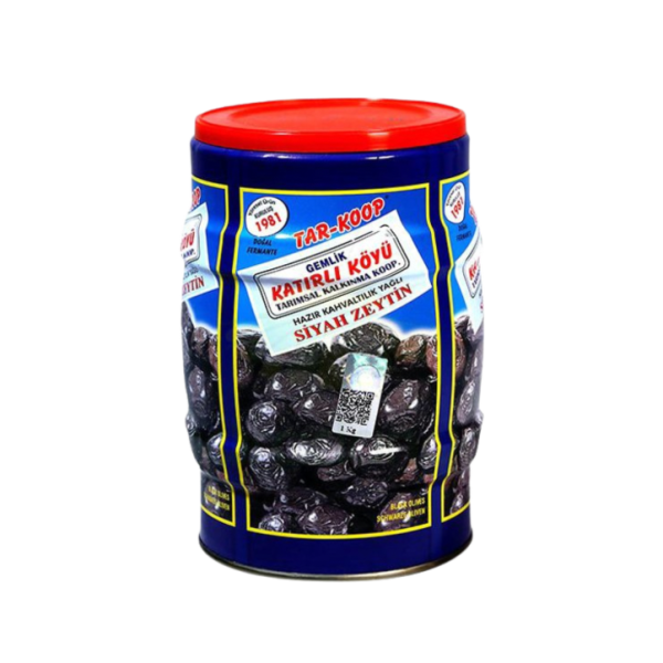 Katırlı Köyü Kooperatif Zeytini 1 Kg Teneke