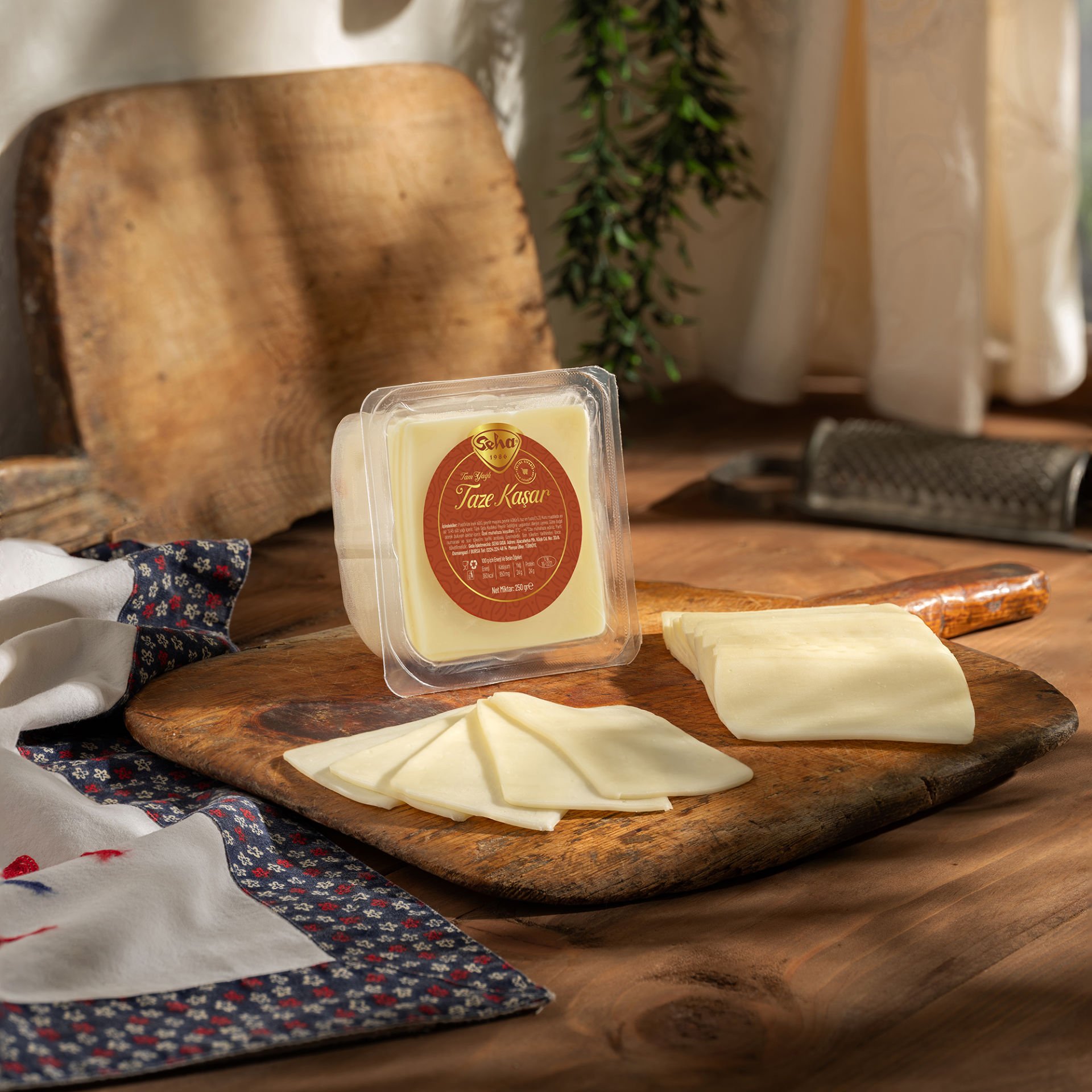 Dilimli Taze Kaşar Peyniri 250 g