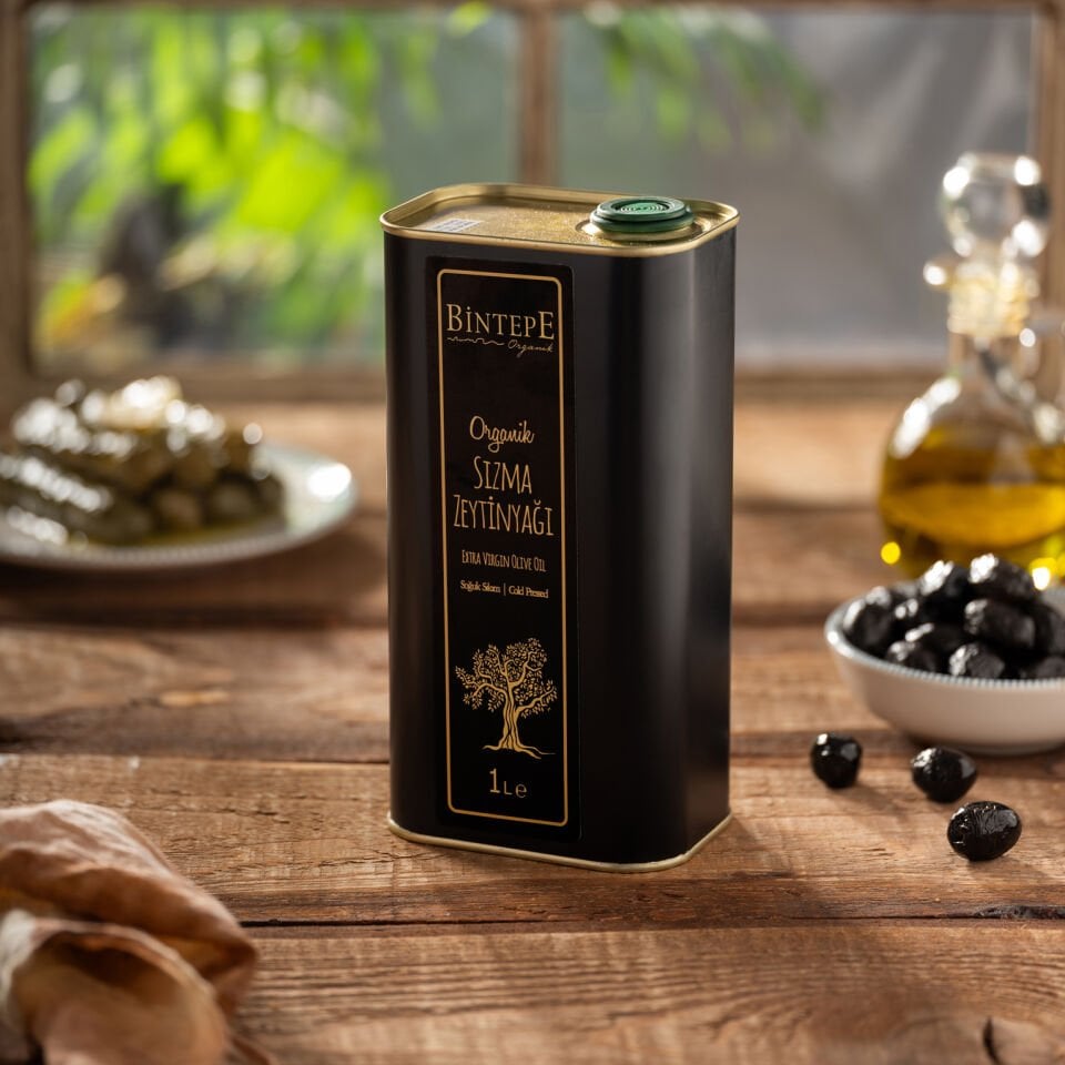 Naturel Sızma Zeytinyağı Doğal Üretim 1 L