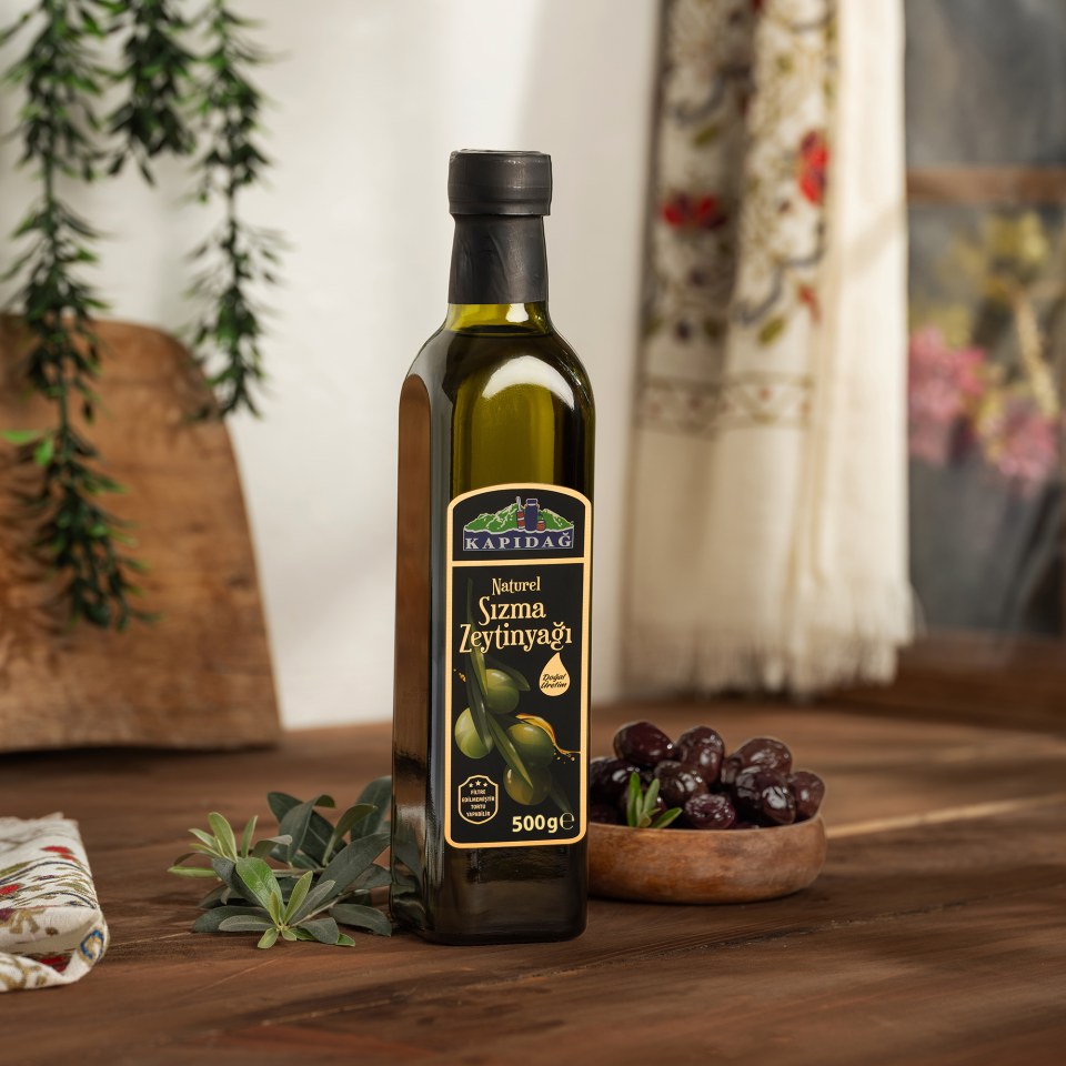 Naturel Sızma Zeytinyağı Doğal Üretim 500 g